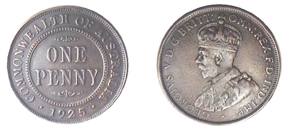 1925 penny